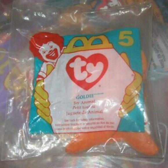 Ty Other - 1997 McDonalds Ty Teenie Beanie Babies #5 Goldie